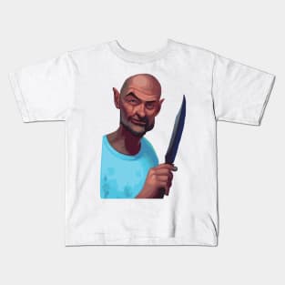 Lost John Locke portrait Kids T-Shirt